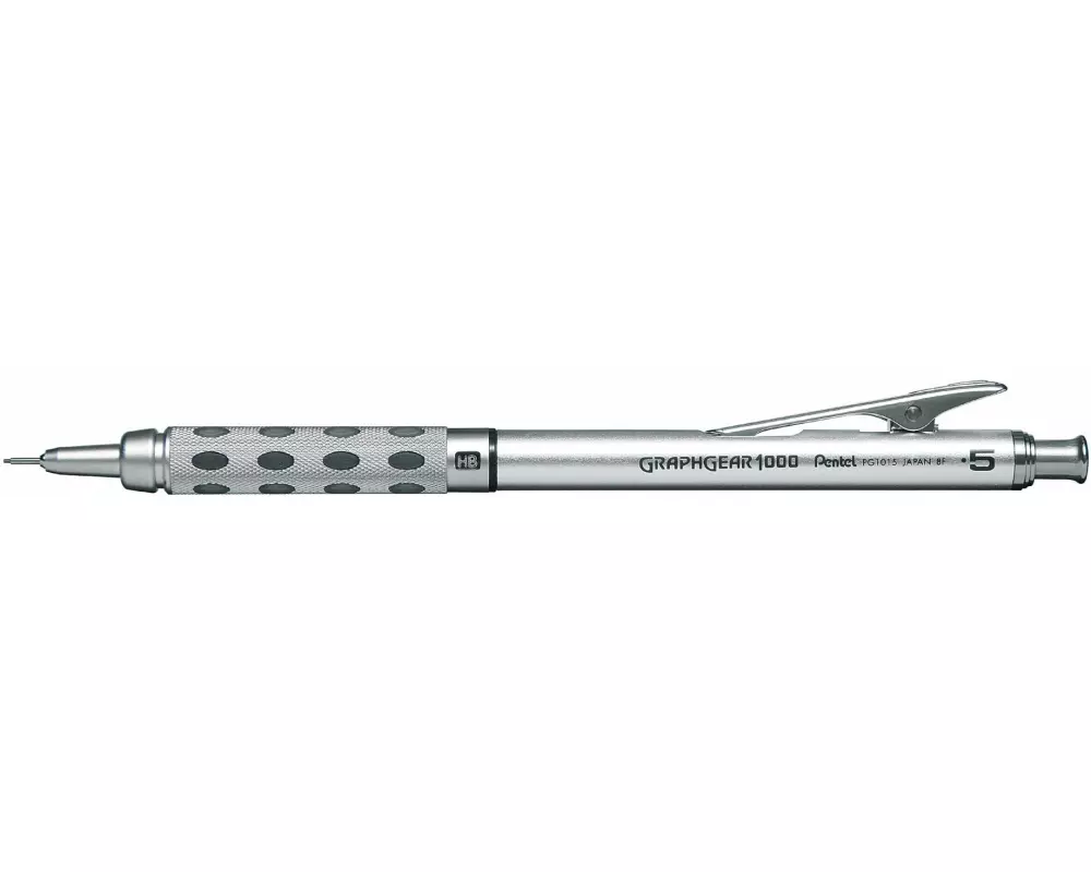 pentel Graphitstift sharp Silber/ Schwarz, 0.5 mm