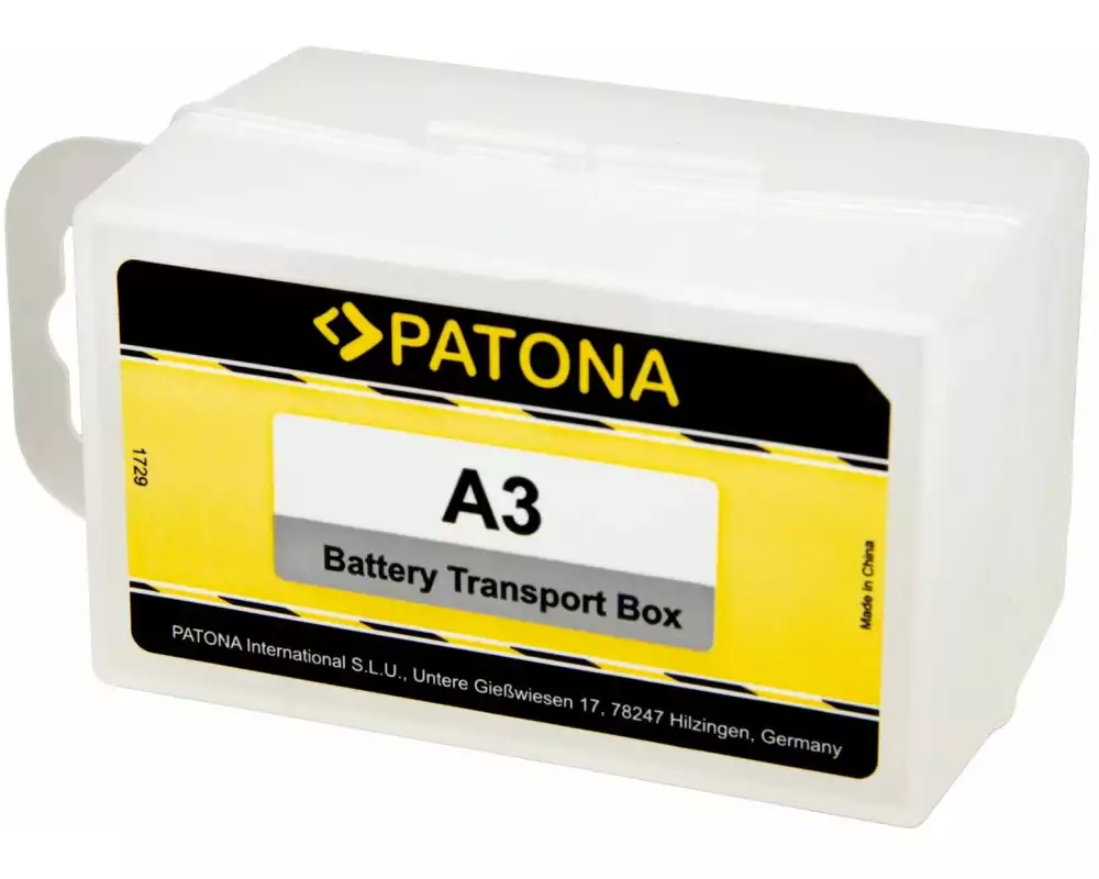 Patona Akku-Box für Panasonic DMW-BLJ13, NP-F550 und NP-F770