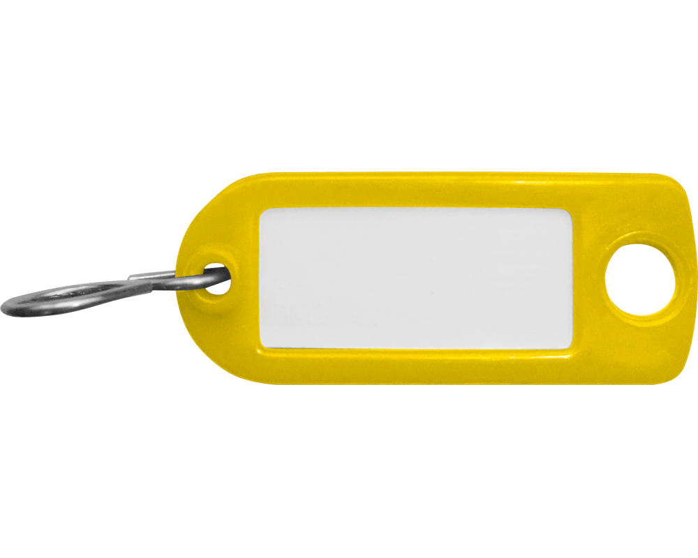 RIEFFEL SWITZERLAND Schlüssel-Anhänger 8034 FS GELB gelb 100 Stück