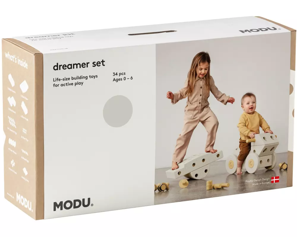 MODU Dreamer Set Sand Grey / Honey Yellow