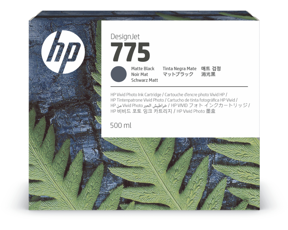 HP Tintenpatrone 775 mattschwarz 1XB22A DesignJet Z6 Pro/Z9+ Pro 500ml