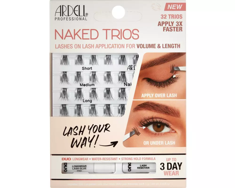 Ardell Naked Trios Kit Clear