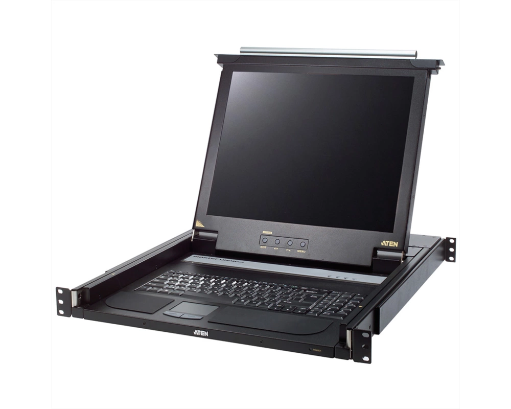 ATEN CL1000M KVM-Konsole, 43cm LCD, VGA, PS/2, CH-Layout