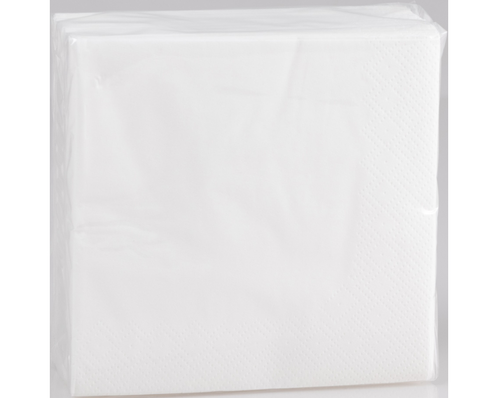 ELCO Serviette Zelltuch 40x40cm 43404001-001 3-lagig, weiss 50Stk.