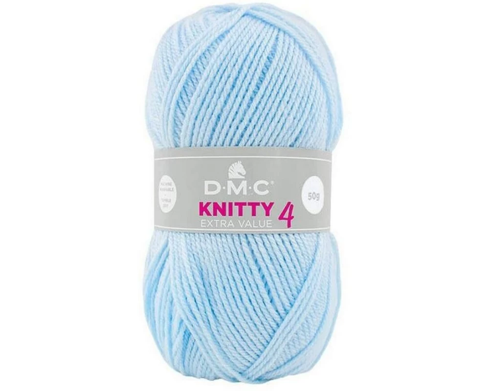 DMC Wolle Knitty 4 Mini Hellblau
