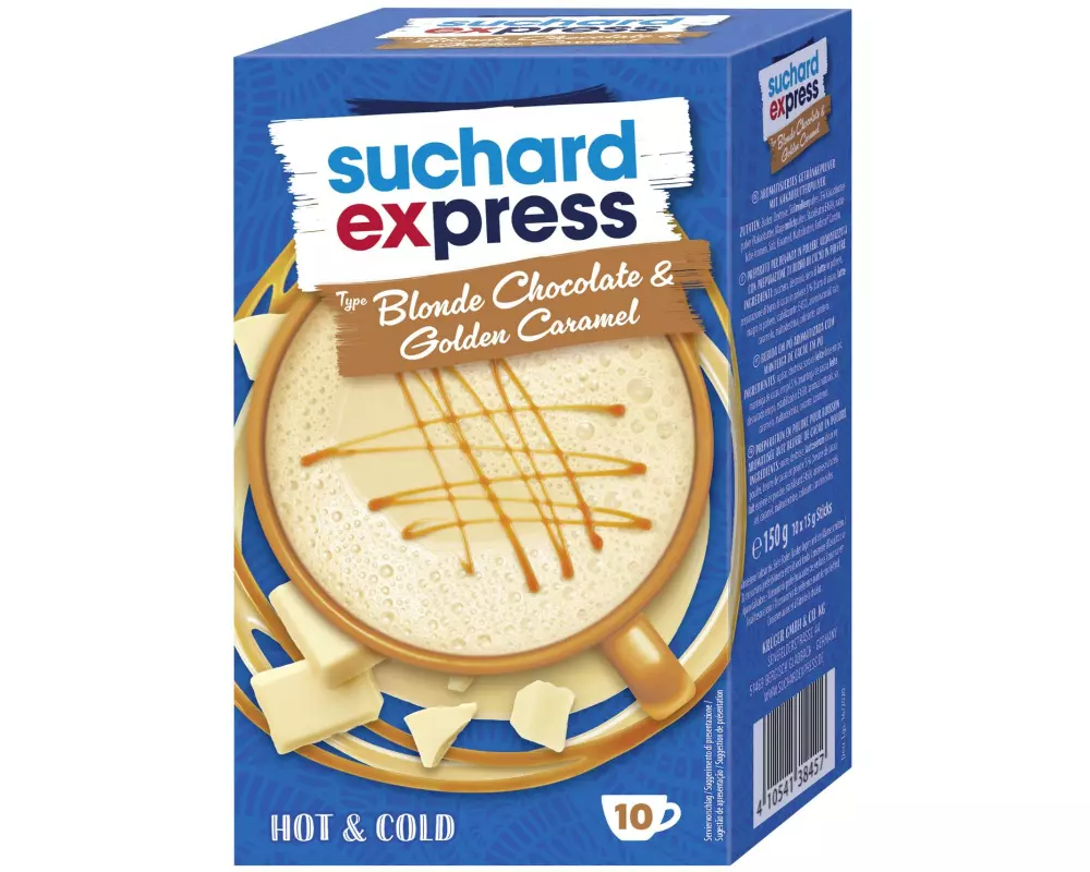 Suchard Express Getränkepulver Blonde Chocolate 10 x 15 g