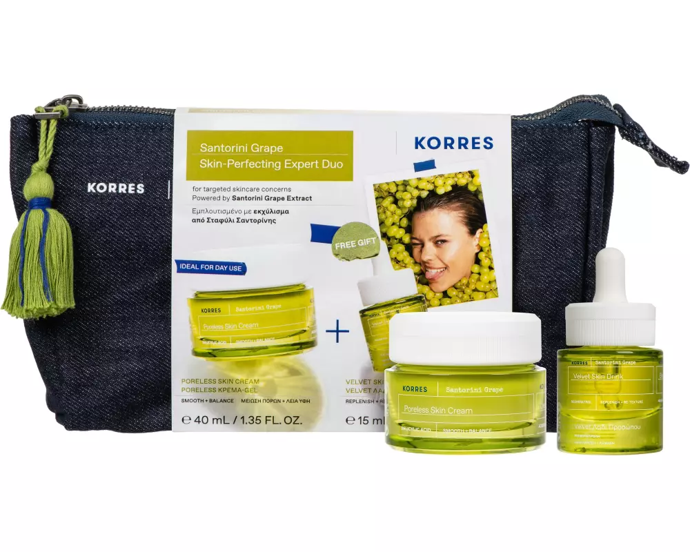KORRES Gesichtspflegeset Santorini Grape Pore Refining Expert Duo