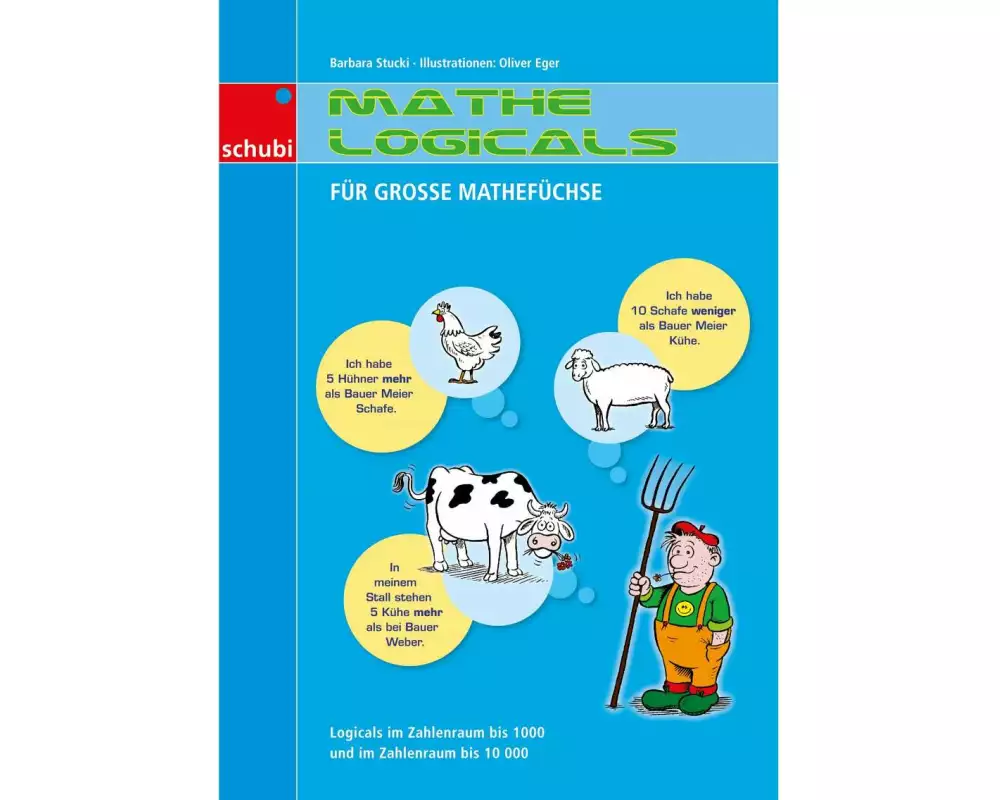 Mathe-Logicals für grosse Mathefüchse 3./4. Schuljahr. Kopiervorlage