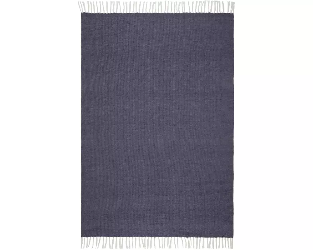 Urbanara Teppich Udaka 170 x 240 cm, Blaugrau