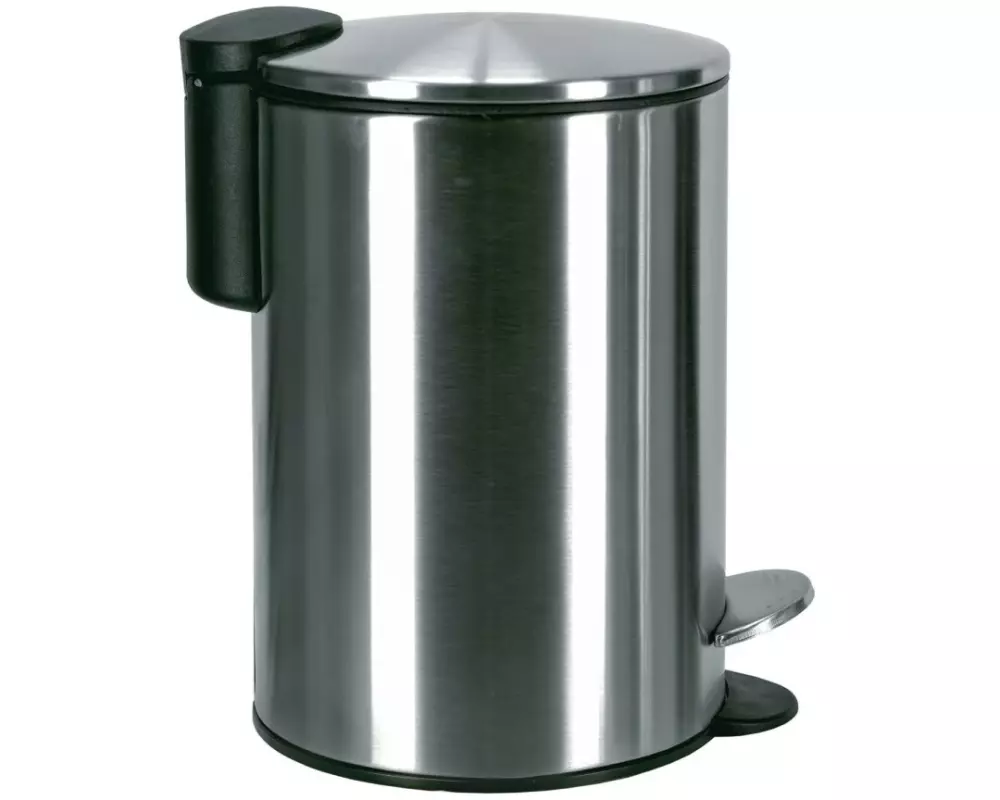 Kleine Wolke Treteimer Silence 3 l, Chrom