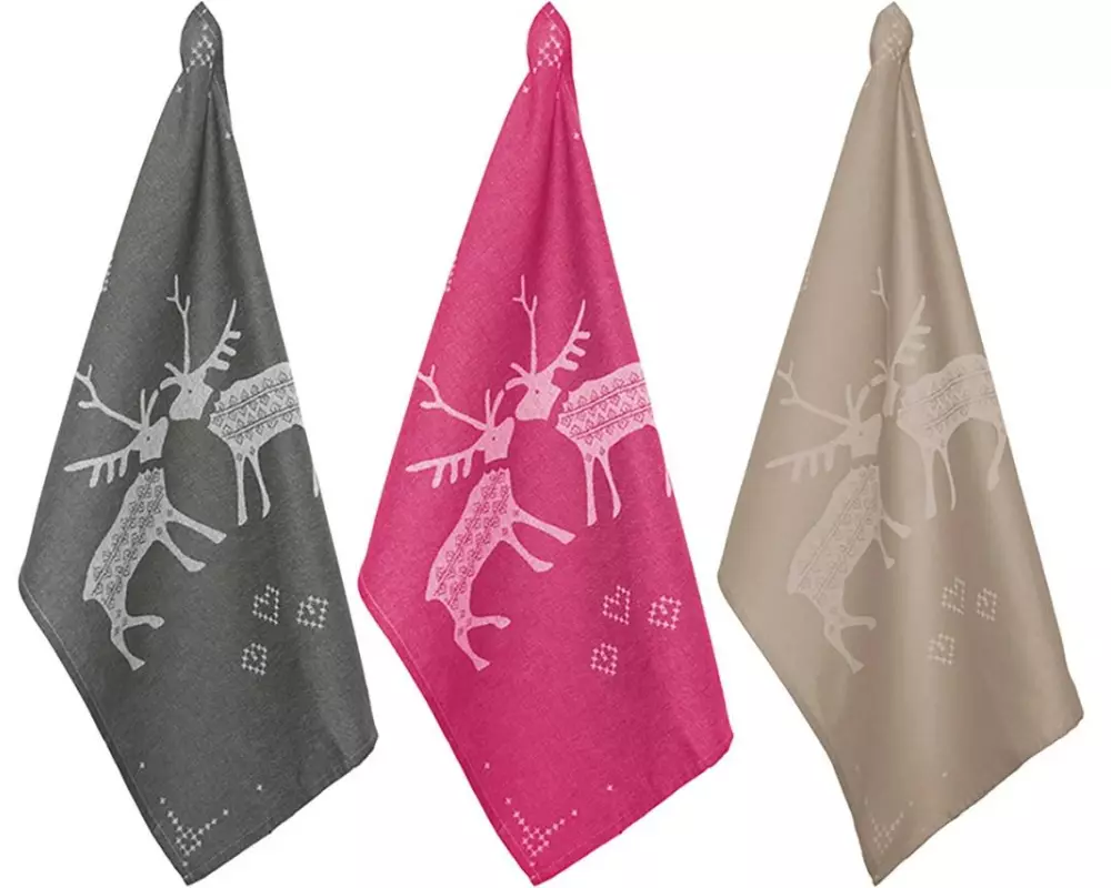 pad Geschirrtuch Kiss, 50 x 70 cm, 3er Set