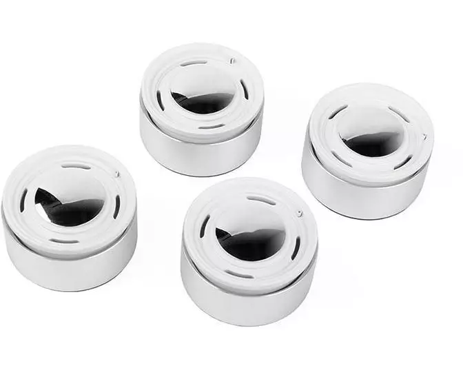 RC4WD Felgen 1.9" Aluminiumkappenräder, Weiss, 4 Stück