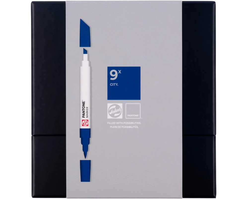 Talens Pantone Marker 9x Set City