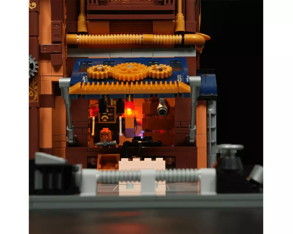 Lumibricks Steampunk Mechanical Workshop, Mittelalter, 2006 Teile