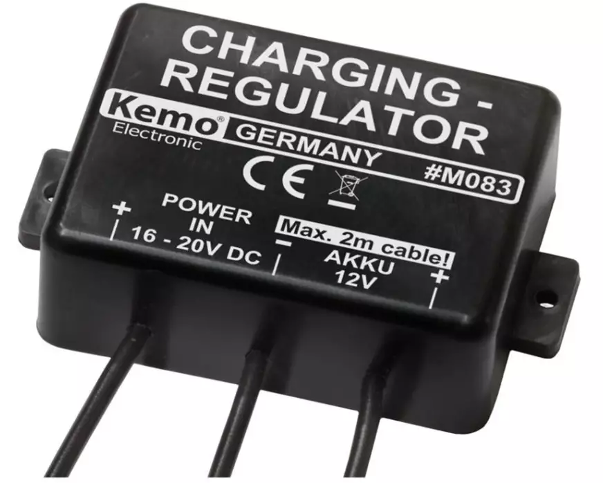 Kemo Laderegler M083 12 V Bleiakkus