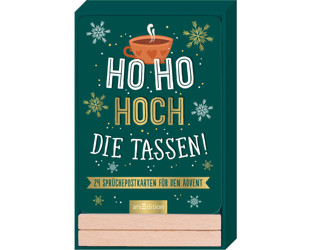 ARS EDITION Adventskalender 12906 Ho Ho Hoch die Tassen!