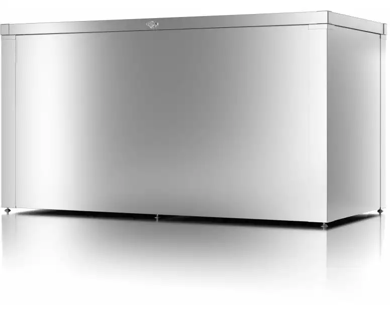 Guardi Allroundbox high M, 157 x 76.5 x 82 cm, Silber