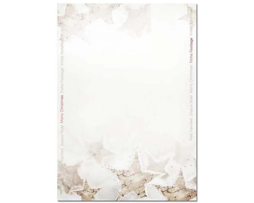 Sigel Weihnachts-Motiv-Papier, Christmas Timber