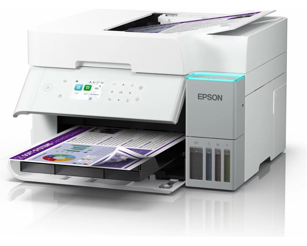 Epson Multifunktionsdrucker EcoTank ET-3956 Weiss