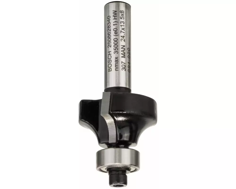 Bosch Professional Abrundfräser Standard for Wood R1 6 mm, L 13.2 mm, G 53 mm