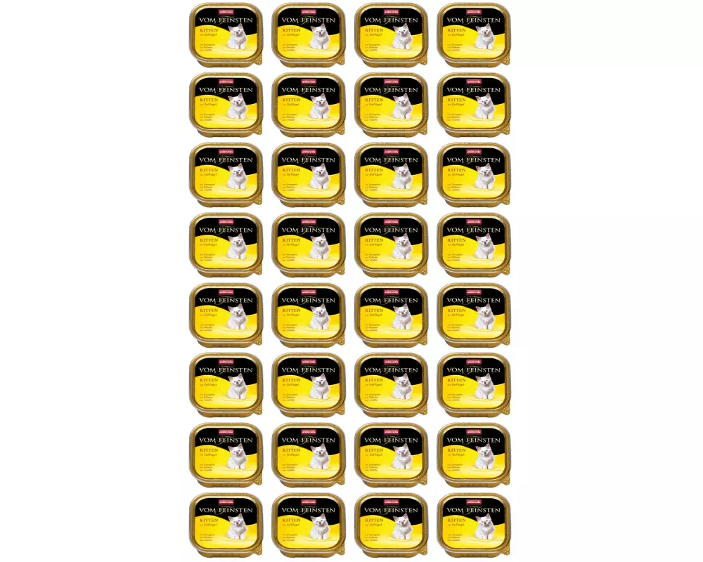 animonda Nassfutter Vom Feinsten Kitten Geflügel, 32 x 100 g