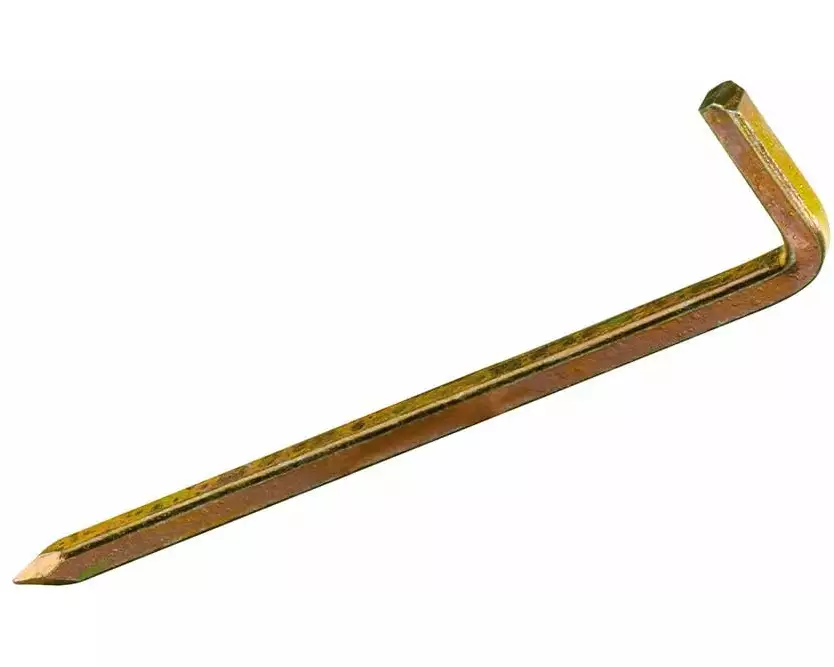 FTM Stalithaken Stahl, Gelb 2 x 20 mm, 10 Stück