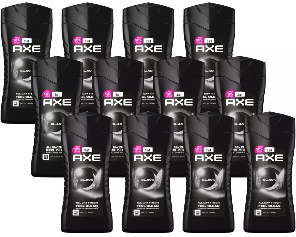 Axe Duschgel Black 12 x 250 ml