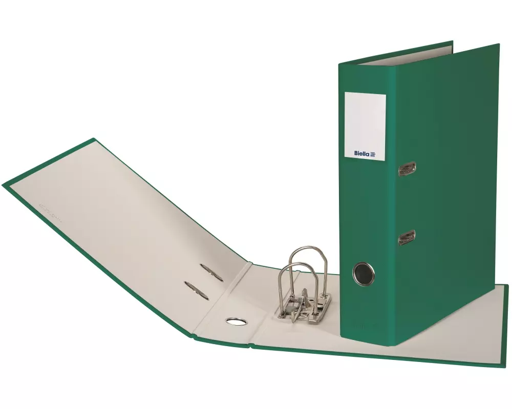 Biella Ordner Plasticolor A4 7 cm, Grün