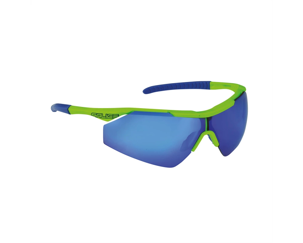 Salice Occhiali Sportbrille 004RW, Flo Green / RW Blue