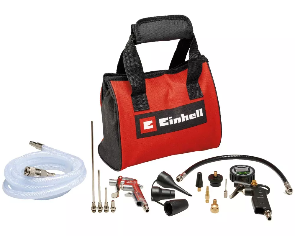 Einhell Druckluft-Set 15-tlg. mit Tasche