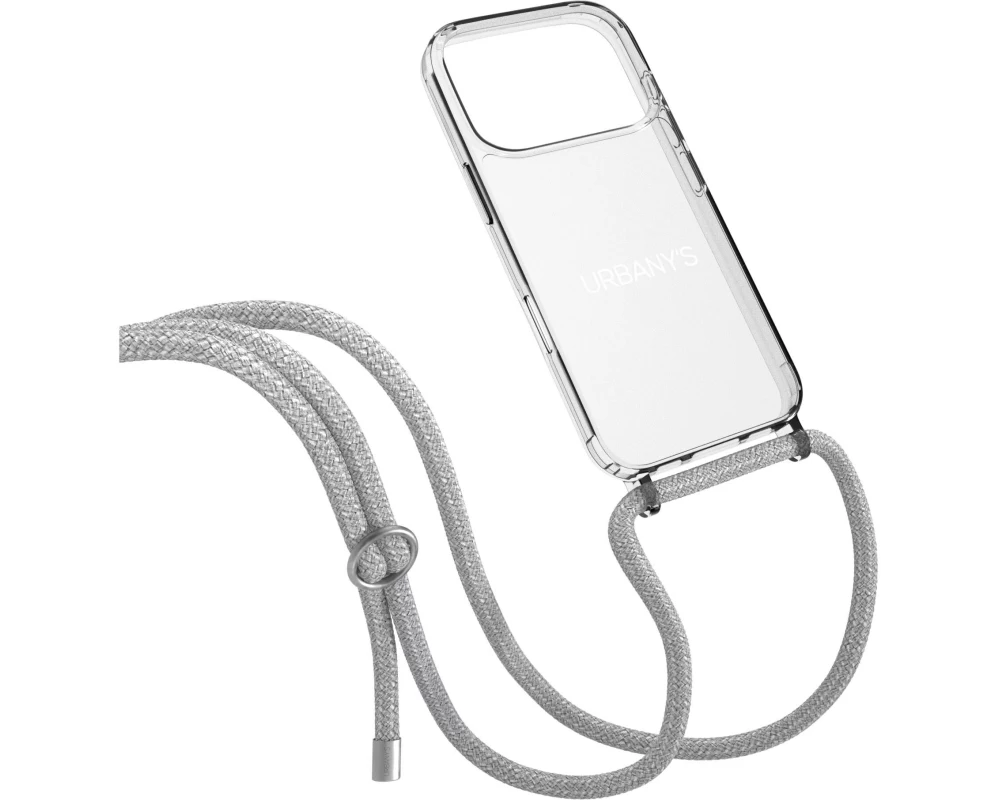 Urbany's Necklace Case CLOUDY SKY iPhone 17 Pro Silber Ring