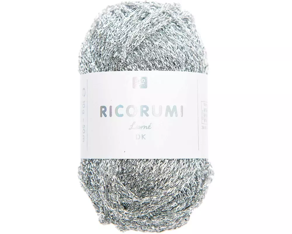 Rico Design Wolle Creative Ricorumi DK 10 g, Silber