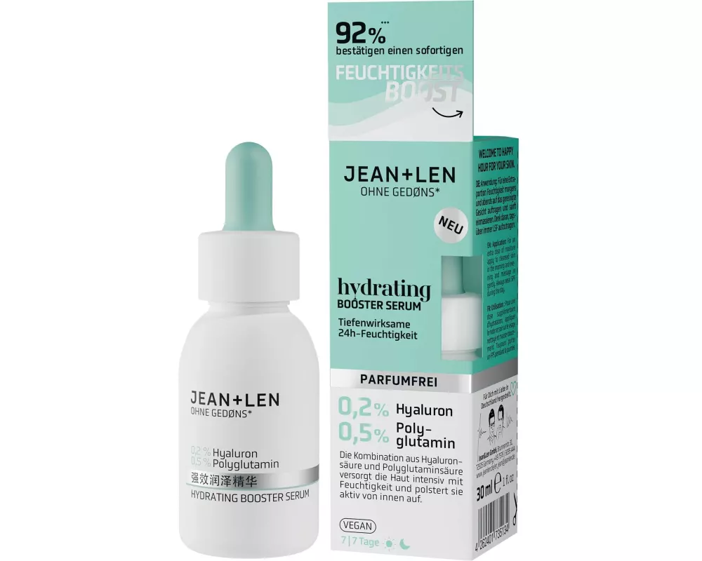 Jean & Len Gesichtsserum Hydrating Booster 30 ml