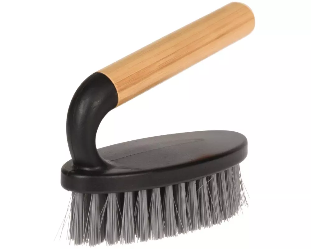 FURBER Reinigungsbürste Bambus, Schwarz