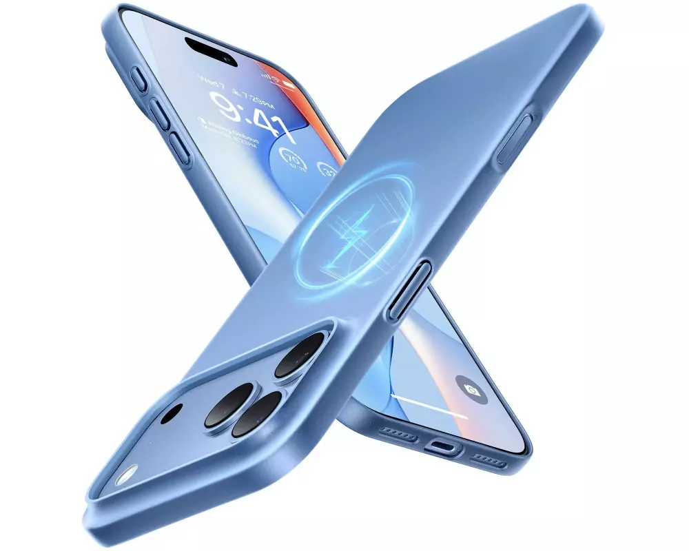 Torras OriginFit-Mag iPhone 18 Pro Max, Blue