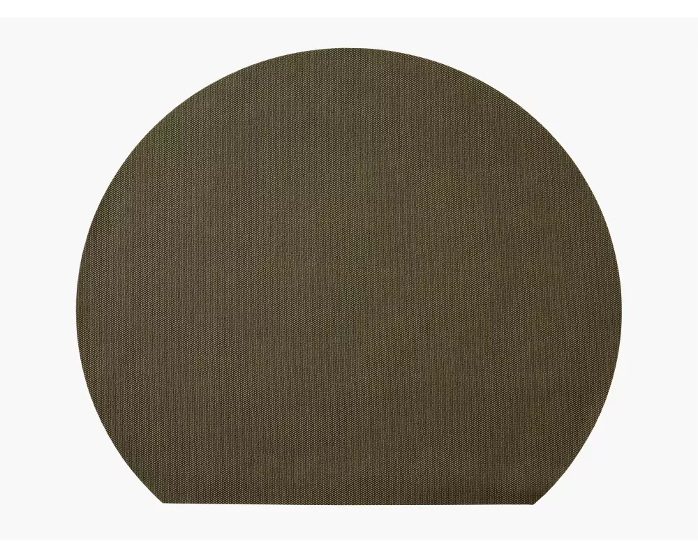 Studio Round Tischset 4 Stück 43 cm x 36 cm, Dunkelgrün