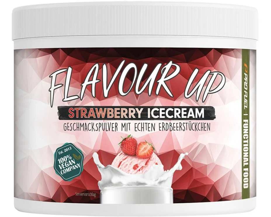 ProFuel Pulver Flavour Up Erdbeere Eiscreme 250 g