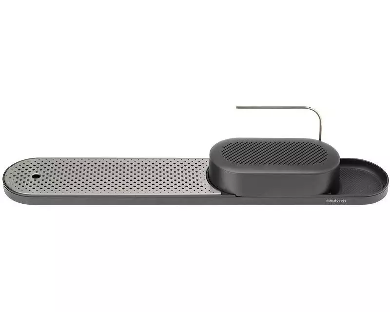 Brabantia Abtropfgestell Sink Style 2-teilig, Dunkelgrau