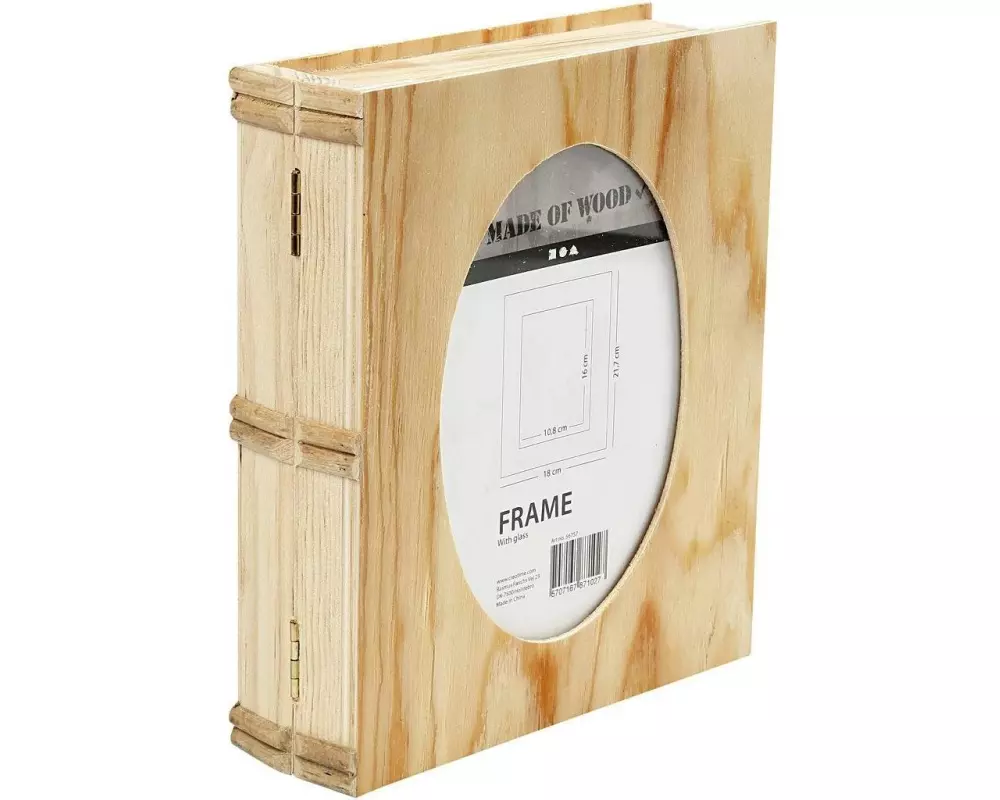 Creativ Company Papp-Schachtel Buch 1 Stück