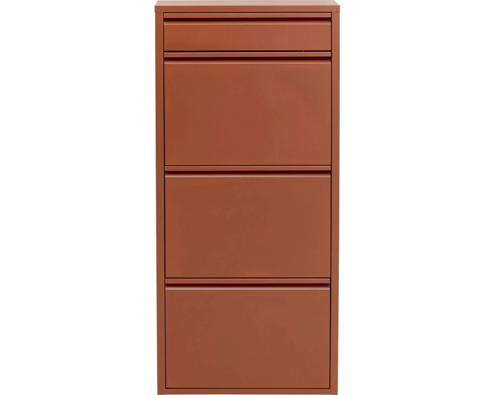 Kare Schuhschrank Caruso 3 Plus 1, Braun