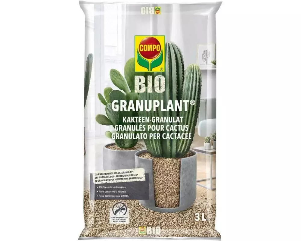 Gesal COMPO BIO GRANUPLANT Kakteen-Granulat 3 L 1