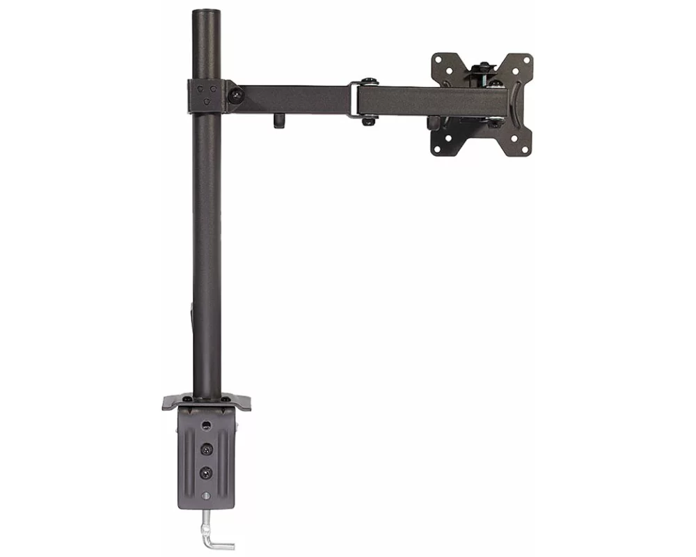 LINDY Single Display Bracket, w/ Pole & Desk Clamp