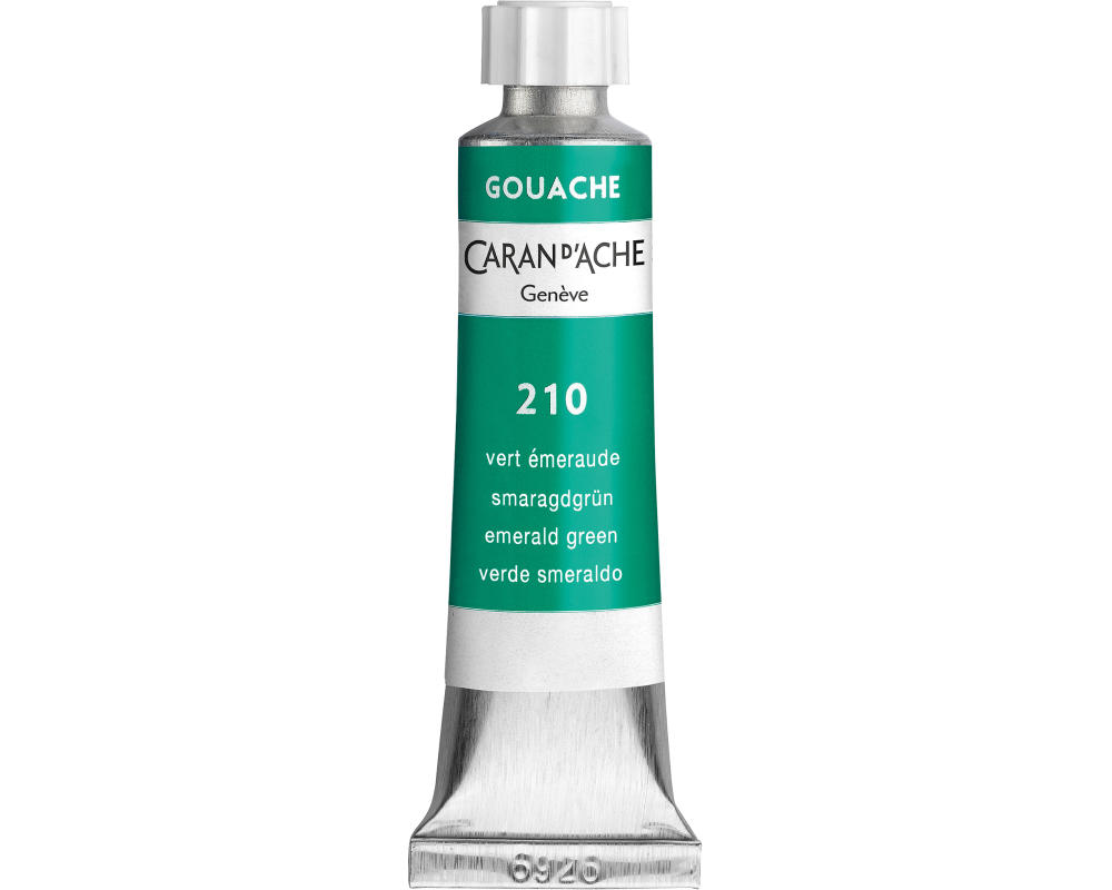 CARAN D'ACHE Deckfarbe Gouache 10ml 2001.210 smaragd