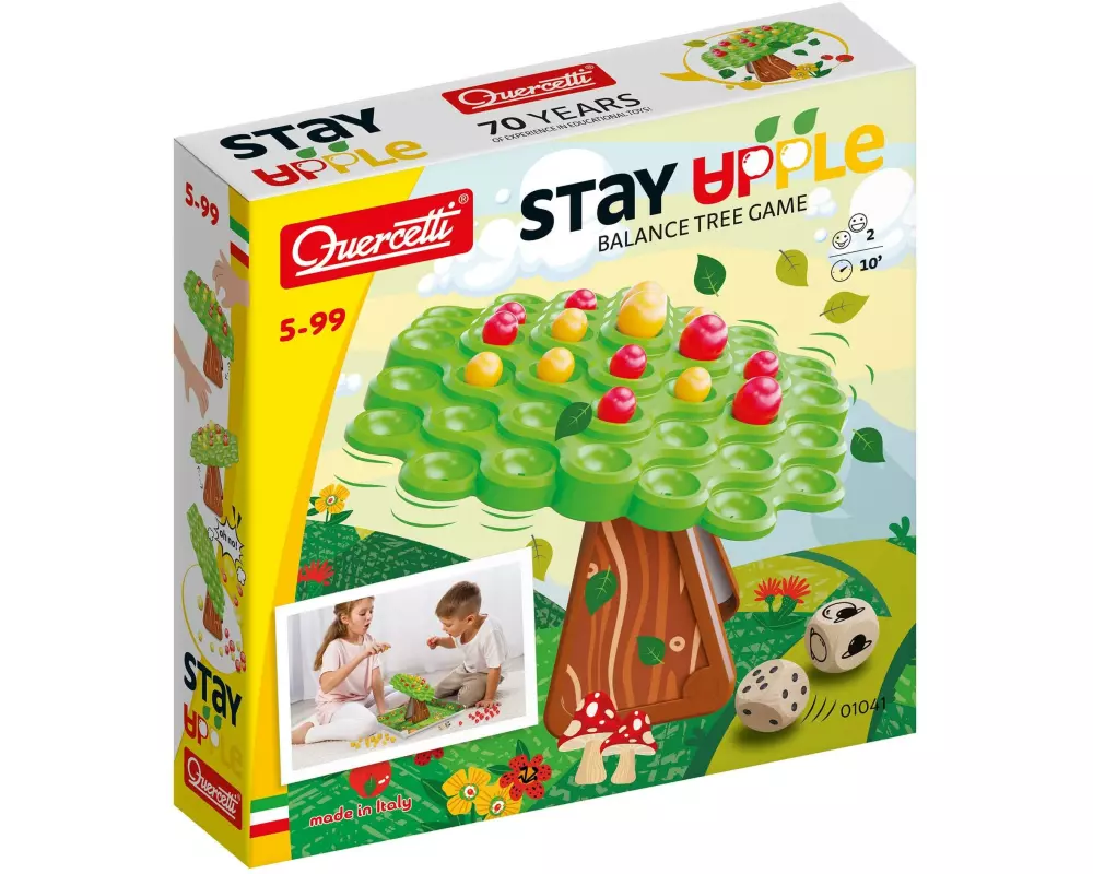 Quercetti Stay Apple! Balancierspiel