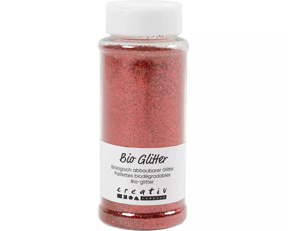Creativ Company Glitzer 140 ml, Rot