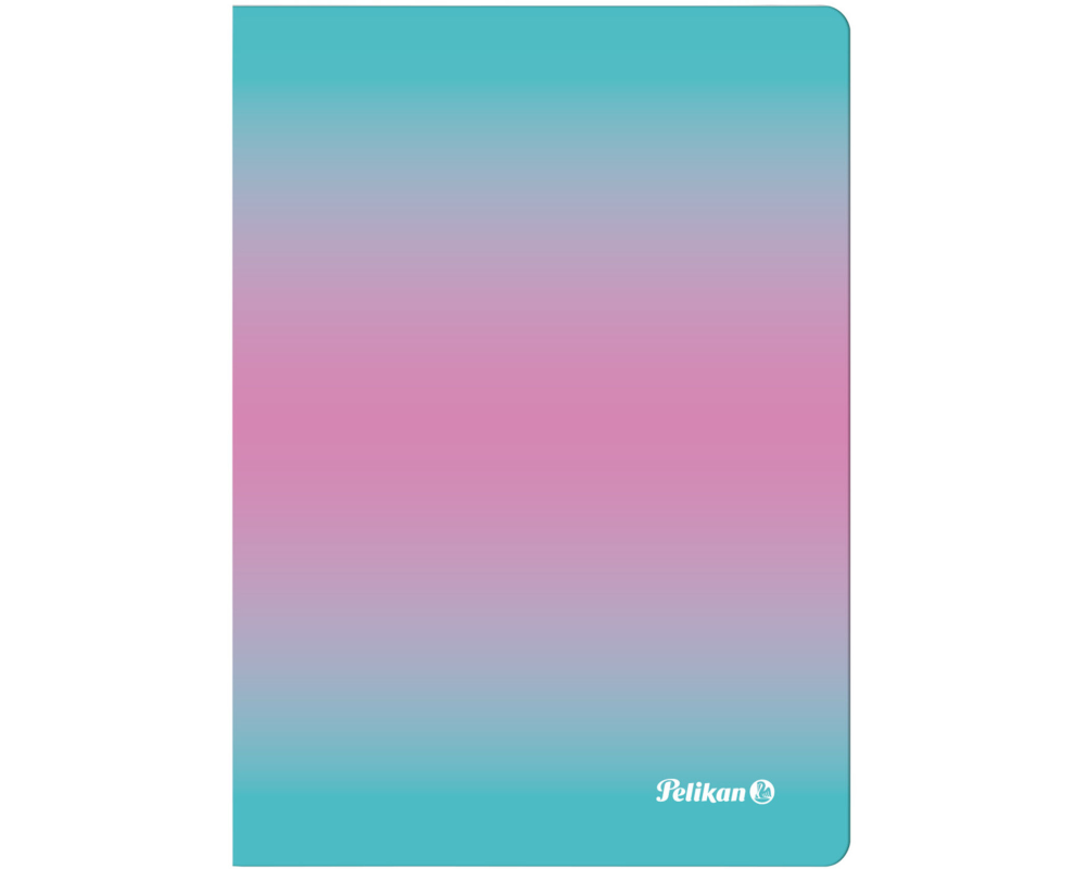 PELIKAN Notizbuch A6 300002311 kariert mint/rosa