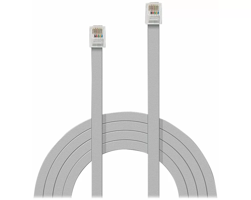 LINDY RJ11-6/6 pin M-plug to RJ-11 6/6 pin M-plug 50m