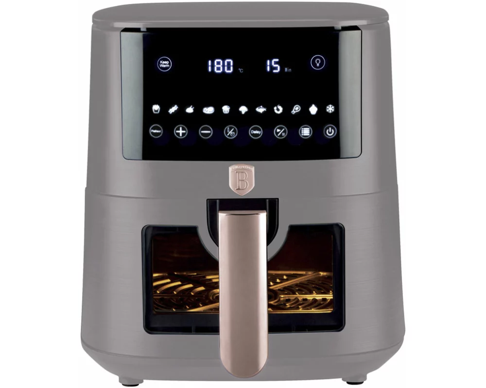 Berlinger Haus Heissluftfritteuse 8L matt Taupe Collection