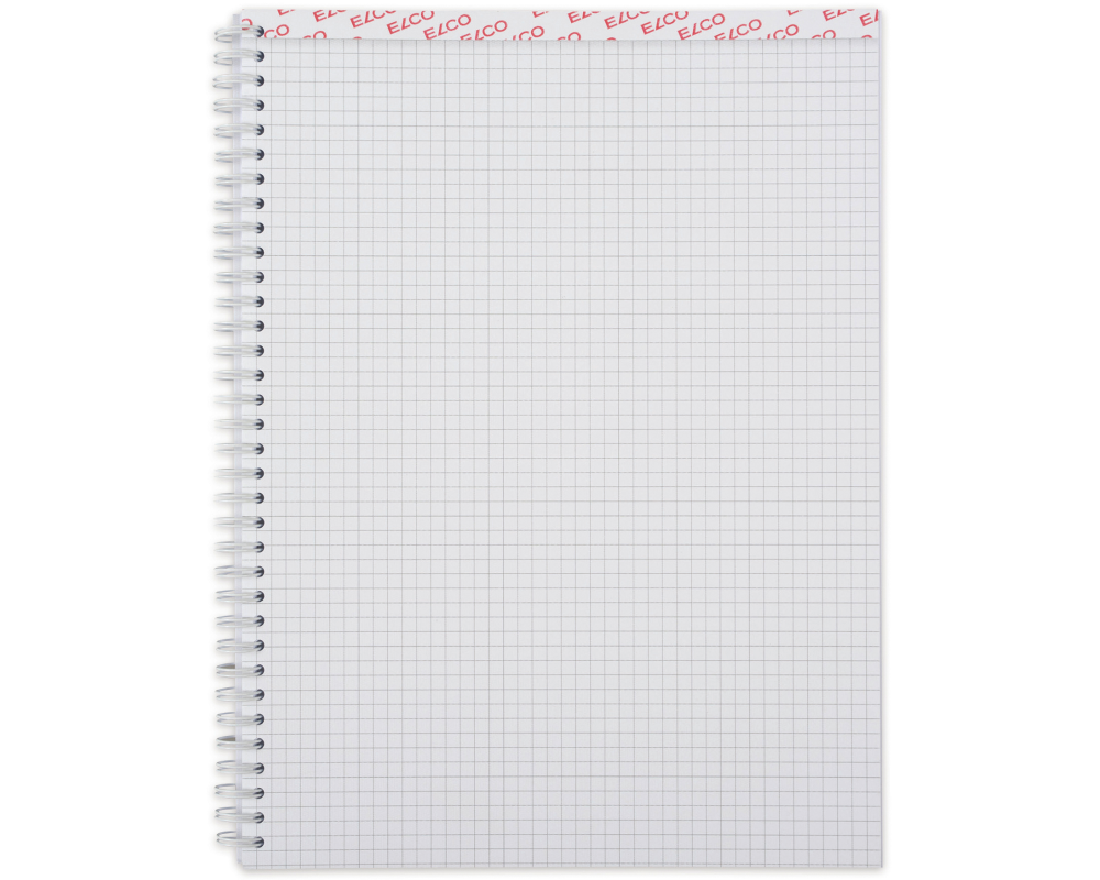 ELCO Collegeblock A4 72895.11 80gm2, 5mm, transp. 2 Stk.