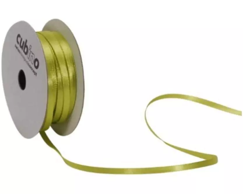 Spyk Satinband 3 mm x 8 m, Grün